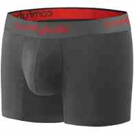 LONG COTTON 11-23 Charcoal Red S