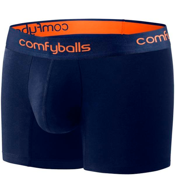 Long Cotton 11-06 Navy Tangerine XXL