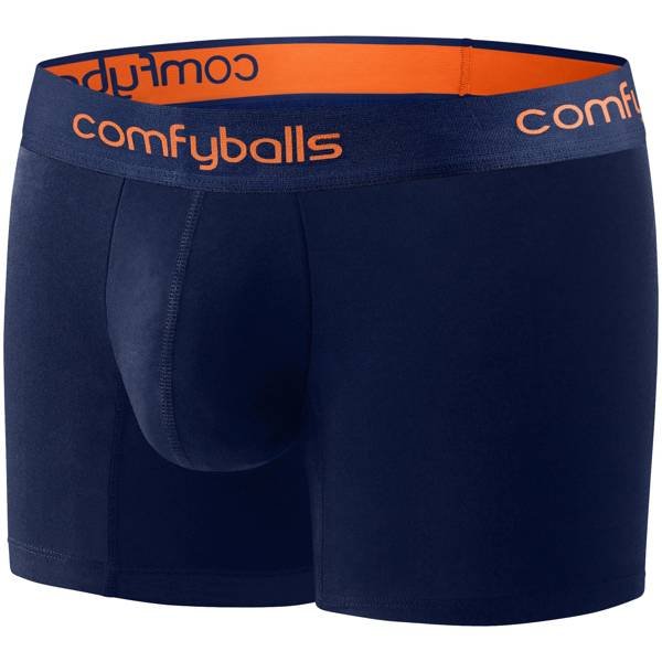 Long Cotton 11-06 Navy Tangerine XXL