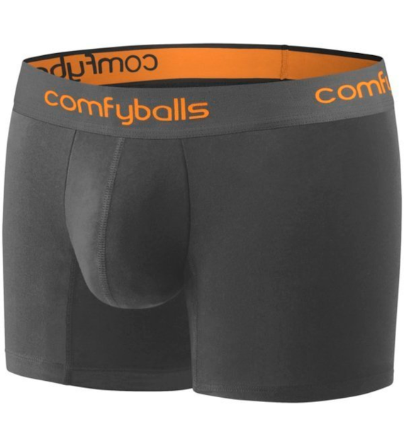 Long Cotton 11-54 Charcoal Flame Orange M