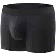 Long Cotton 11-72 Black No Show Cotton L