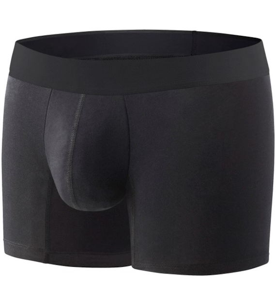 Long Cotton 11-72 Black No Show Cotton S