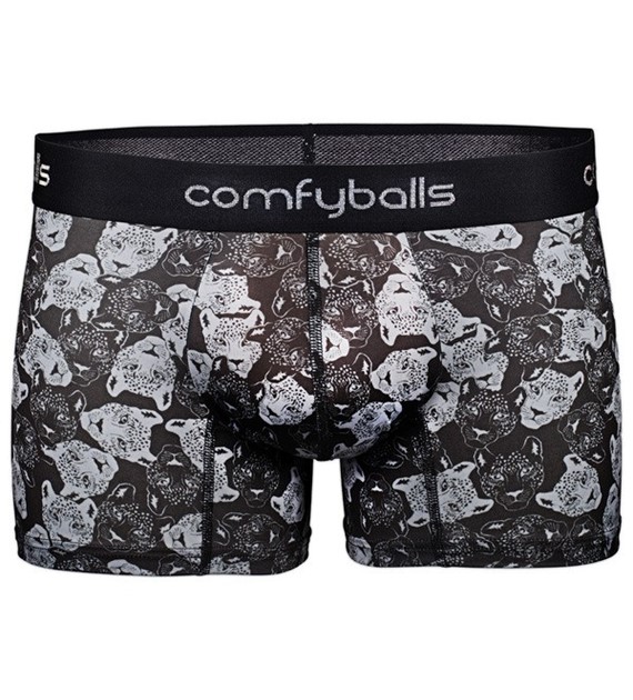 COMFYBALLS BLACK CHEETAH COTTON REGULAR S