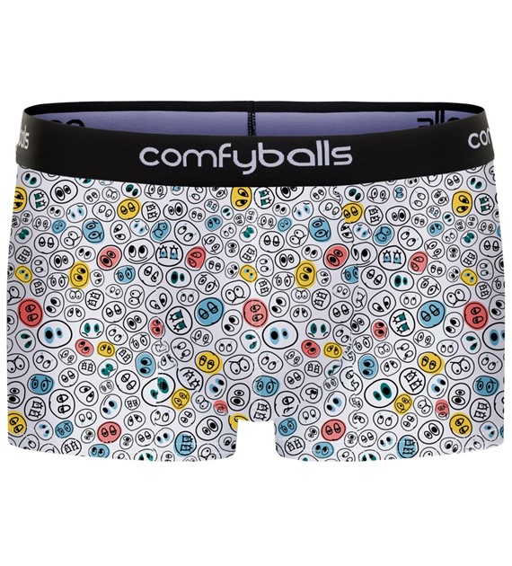 COMFYBALLS REGULAR SMILEY WHITE COTTON 10-X48 M