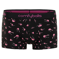 REGULAR COTTON BLACK FLAMINGO L