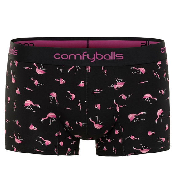 REGULAR COTTON BLACK FLAMINGO L