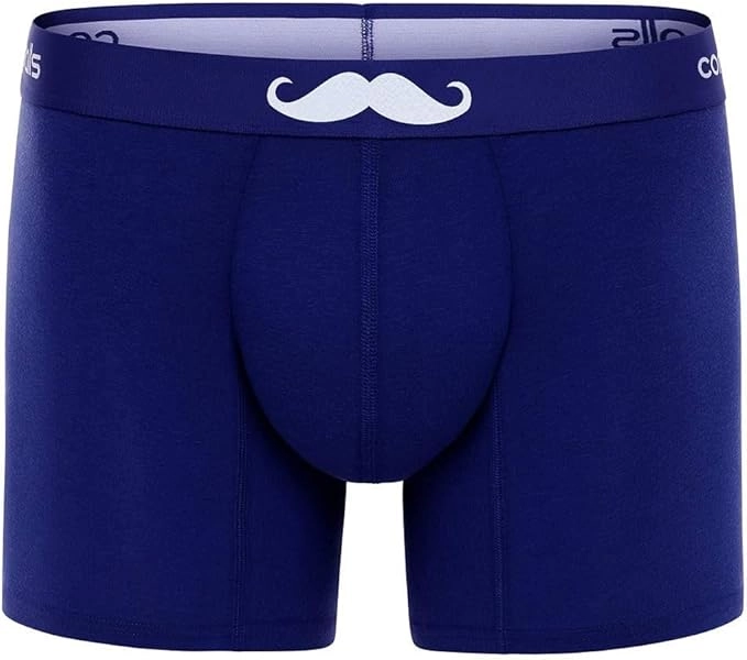 COTTON LONG BLUE MUSTACHE L