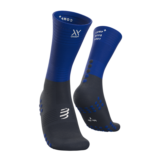 Mid Compression Socks Blue Lolite T2