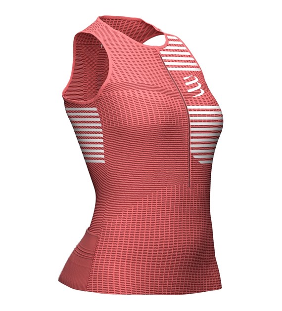 Tri Postural Tank Top W Coral S