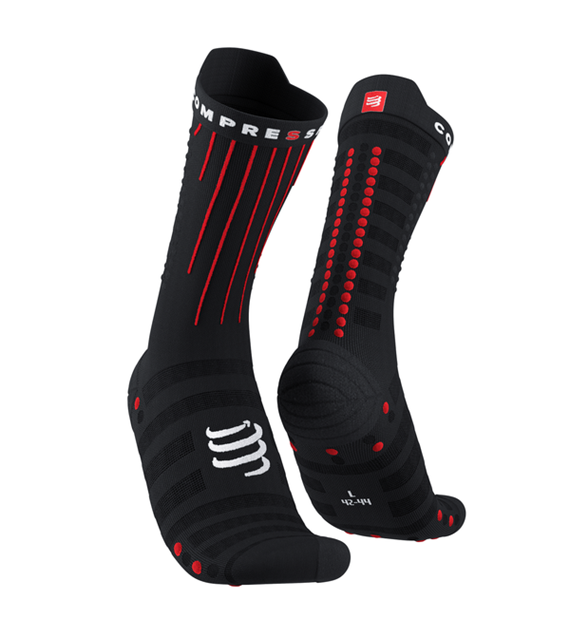 Aero Socks BLACK/RED T4
