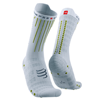 Aero Socks WHITE/LIME T2