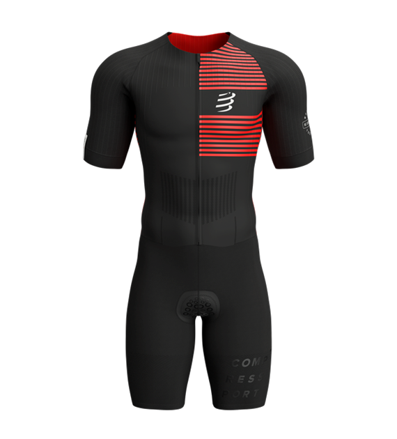 Aero SS Trisuit M BLACK/RED XL