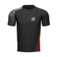 Performance SS Tshirt M BLACK/RED XL