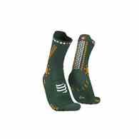 Pro Racing Socks v4.0 Trail GREEN/DK CHEDDAR T1