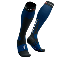 Ski Touring Full Socks BLACK/ESTATE BLUE T3