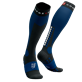 Ski Touring Full Socks BLACK/ESTATE BLUE T4