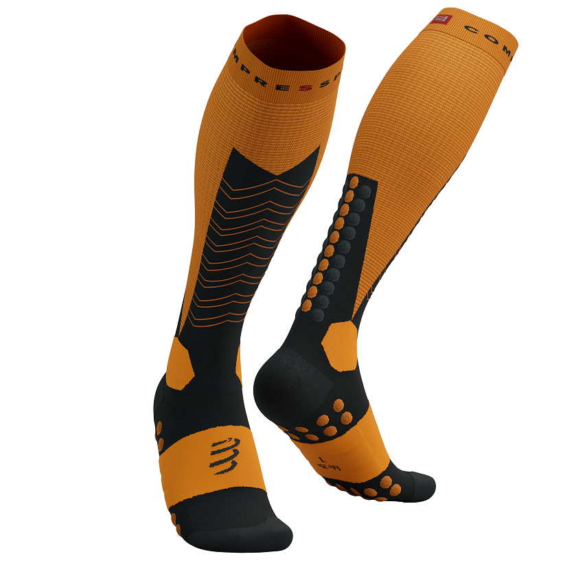 Ski Mountaineering Full Sock AUTUMN GLORY/BLACK T4