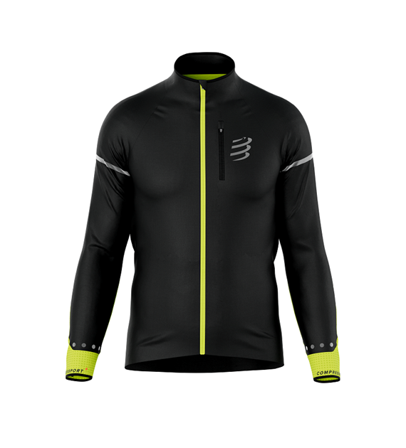 Hurricane Windproof Jacket Flash M Black/Fluo M