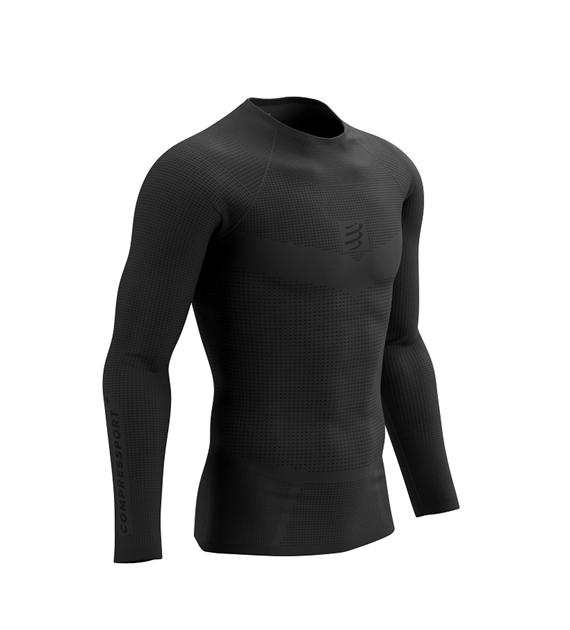 On/Off Base Layer LS Top M BLACK M