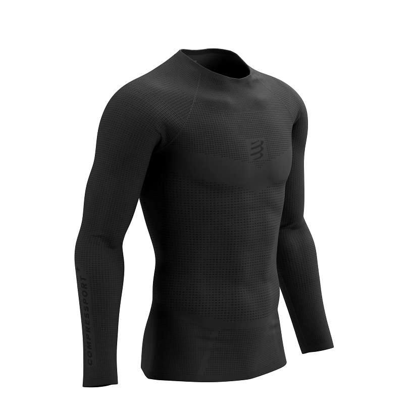 On/Off Base Layer LS Top M BLACK L