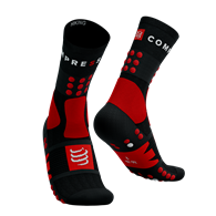 Hiking Socks BLACK/CORE RED/WHITE T1