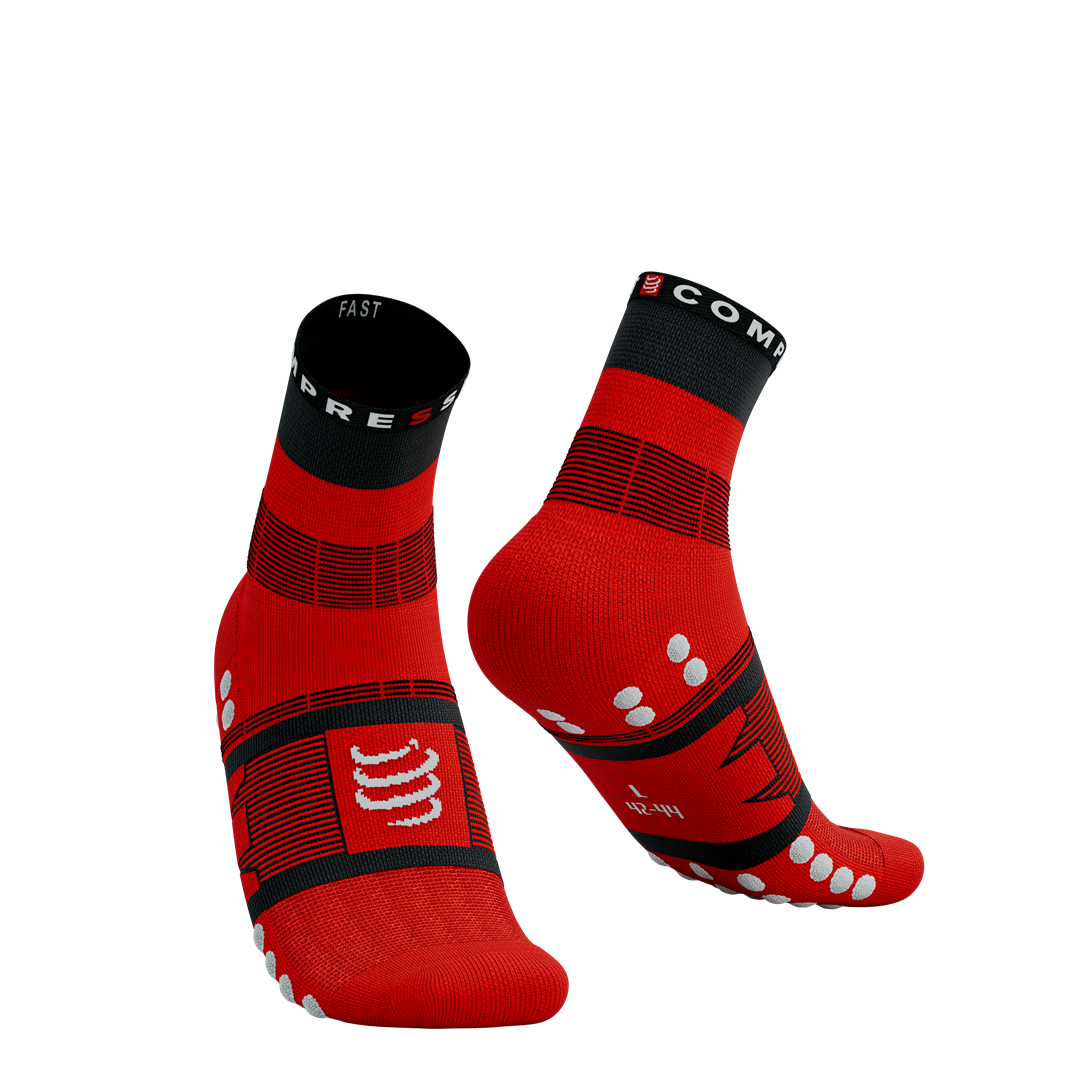 Fast Hiking socks BLACK/CORE RED/WHITE T4