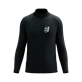 Seamless Zip Sweatshirt BLACK MELANGE XL