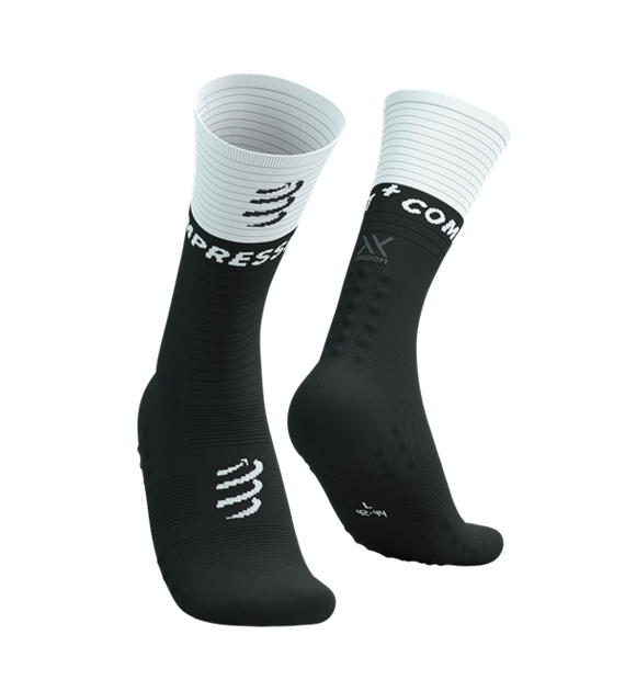 Mid Compression Socks V2.0 Black/White T2