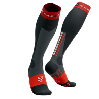 Ski Touring Full Socks BLACK/CORE RED T2