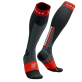 Ski Touring Full Socks BLACK/CORE RED T4