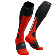 Ski Mountaineering Full Socks BLACK/RED T1