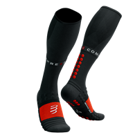 Full Socks Winter Run BLACK/HIGH RISK RED T2