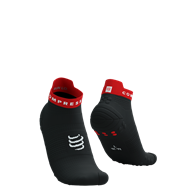 Pro Racing Socks v4.0 Run Low BLACK/CORE RED T1
