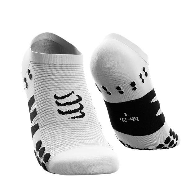 No Show Socks WHITE/BLACK T2