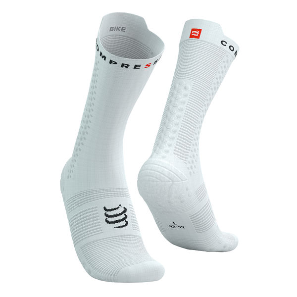 Pro Racing Socks v4.0 Bike WHITE/BLACK T1
