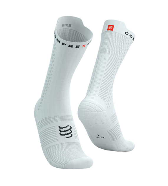 Pro Racing Socks v4.0 Bike WHITE/BLACK T4