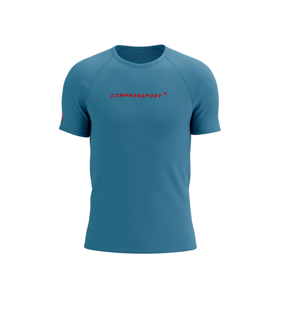 Training SS Logo Tshirt M NIAGARA BLUE XL