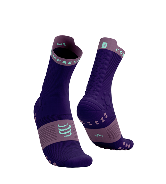 Pro Racing Socks v4.0 Trail PURPLE/GRAPE T4