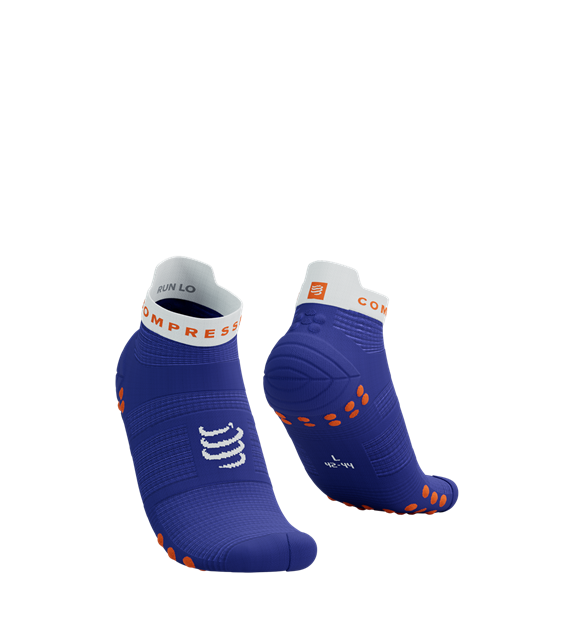 Pro Racing Socks v4.0 Run Low DAZZ BLUE/WHITE T2