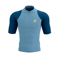 Trail Racing Postural SS Top M DENIM/POSEIDON L