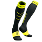 Alpine Ski Full Socks BLACK/SAFE YELLOW T1