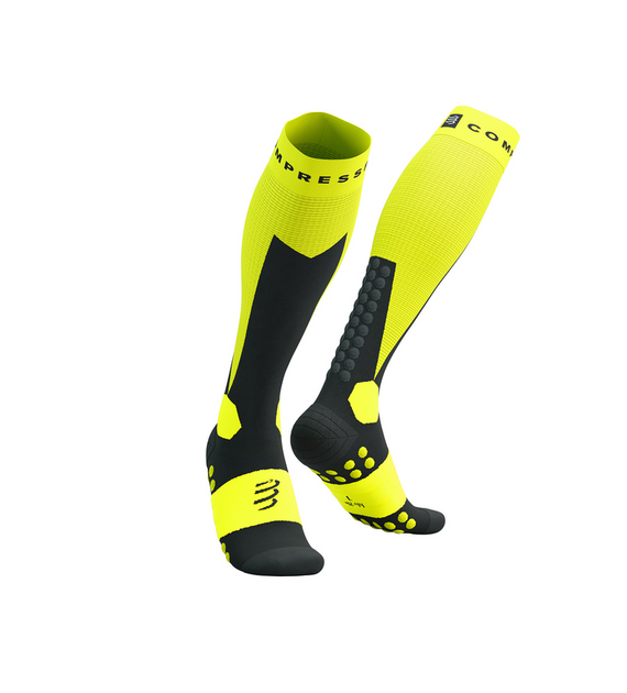 Ski Touring Full Socks SAFE YELLOW/BLACK T1