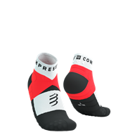 Ultra Trail Low Socks FLUO RED/WHITE T1