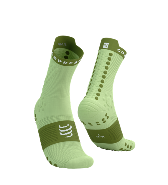 Pro Racing Socks v4.0 Trail SHADOW LIME/WOOD T2