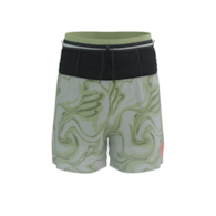 TRAIL RACING 2-IN-1 SHORT M GREEN CAMO S