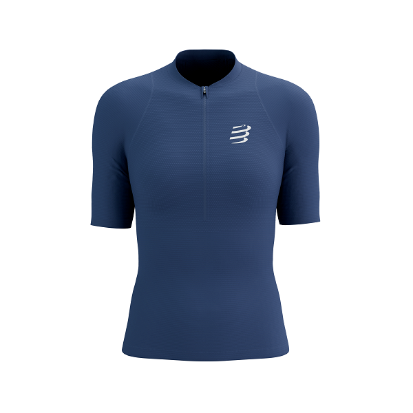 TRAIL RACING POSTURAL SS TOP W INDIGO XS
