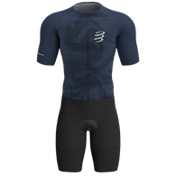 AERO SS TRISUIT M INDIGO PRINT L