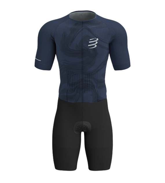 AERO SS TRISUIT M INDIGO PRINT L