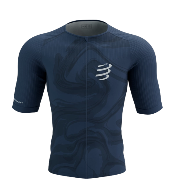TRI POSTURAL AERO SS TOP M INDIGO PRINT L