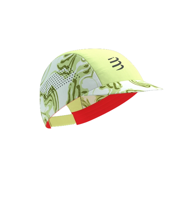 PRO RACING CAP GREEN CAMO/FLUO RED UNIQ SIZE